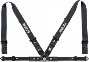 Sparco FIA 4-Point Harness Set 04716M1NR (Color: Black)