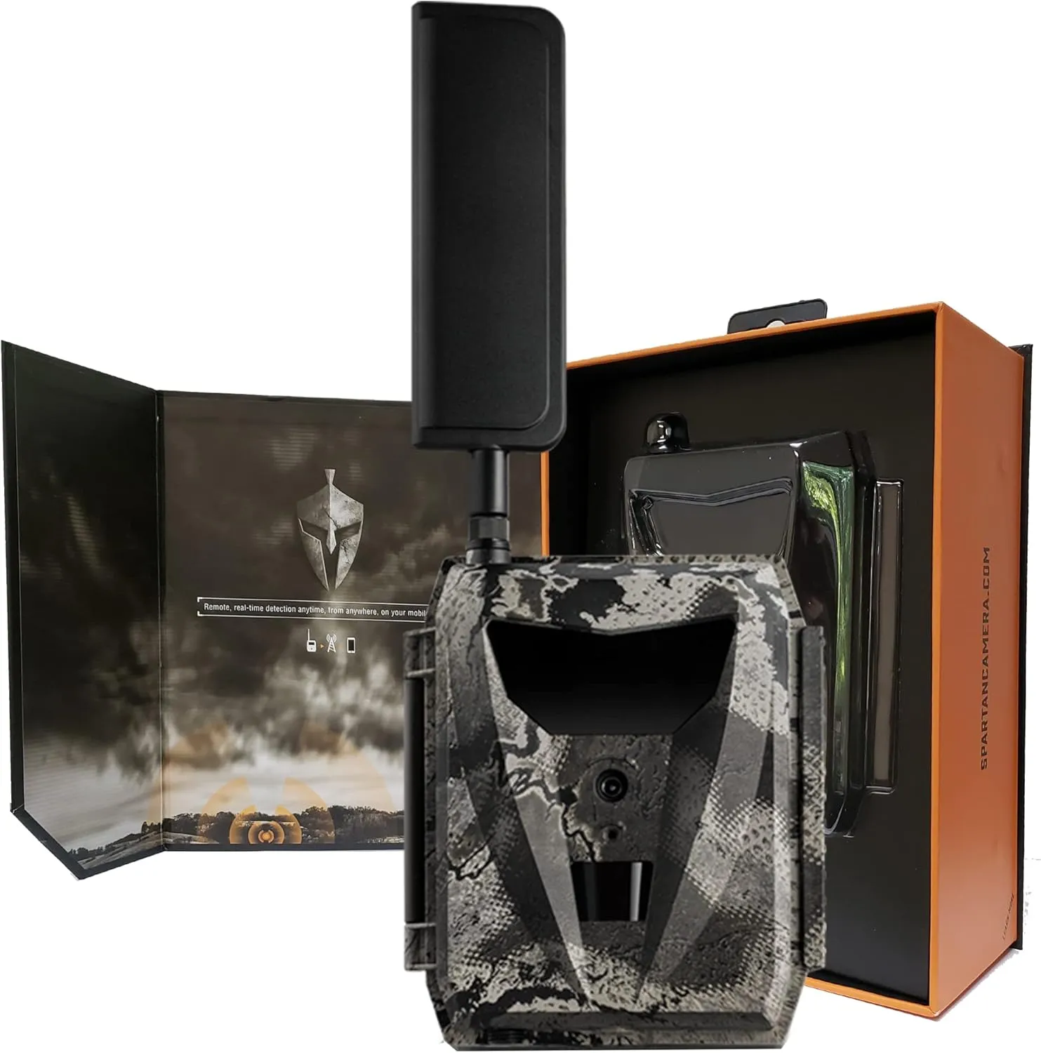 Spartan Camera GoLive 4G LTE Trail Camera, Free Roaming in US, Live-Streaming, Anti-Theft GPS, On-Demand Image&Video Capture,Real-time Updates,Built-in Lithium Battery,Blackout
