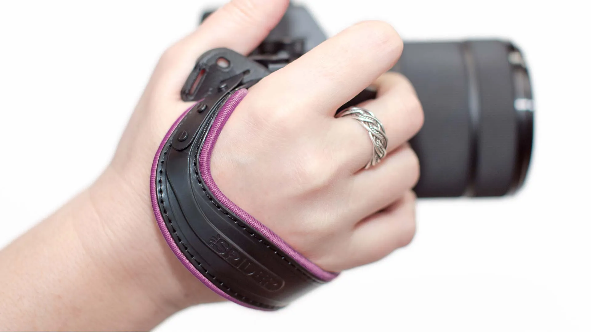 Spider Camera Holster SPIDERLIGHT HANDSTRAP LILAC