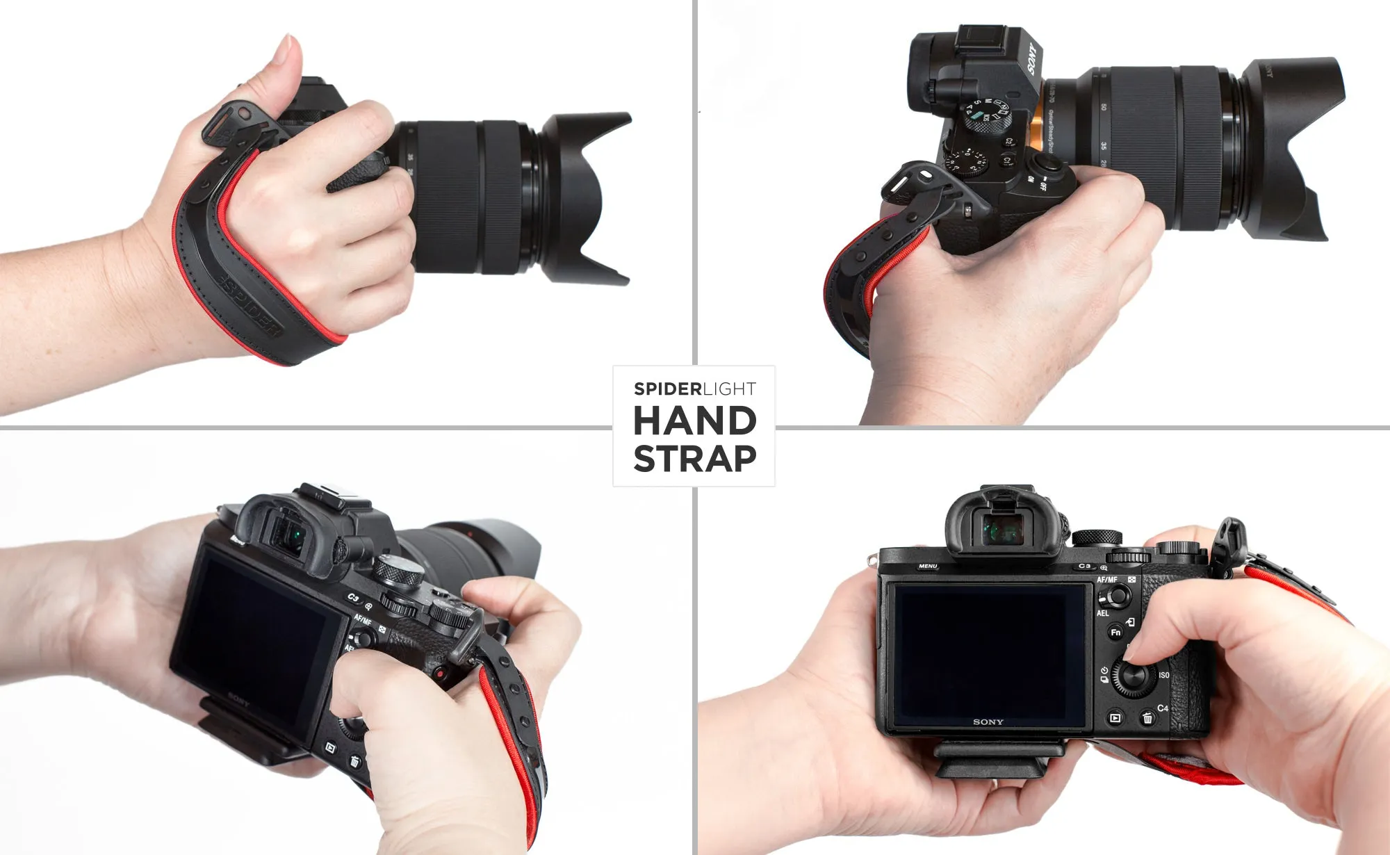 Spider Camera Holster SPIDERLIGHT HANDSTRAP LILAC