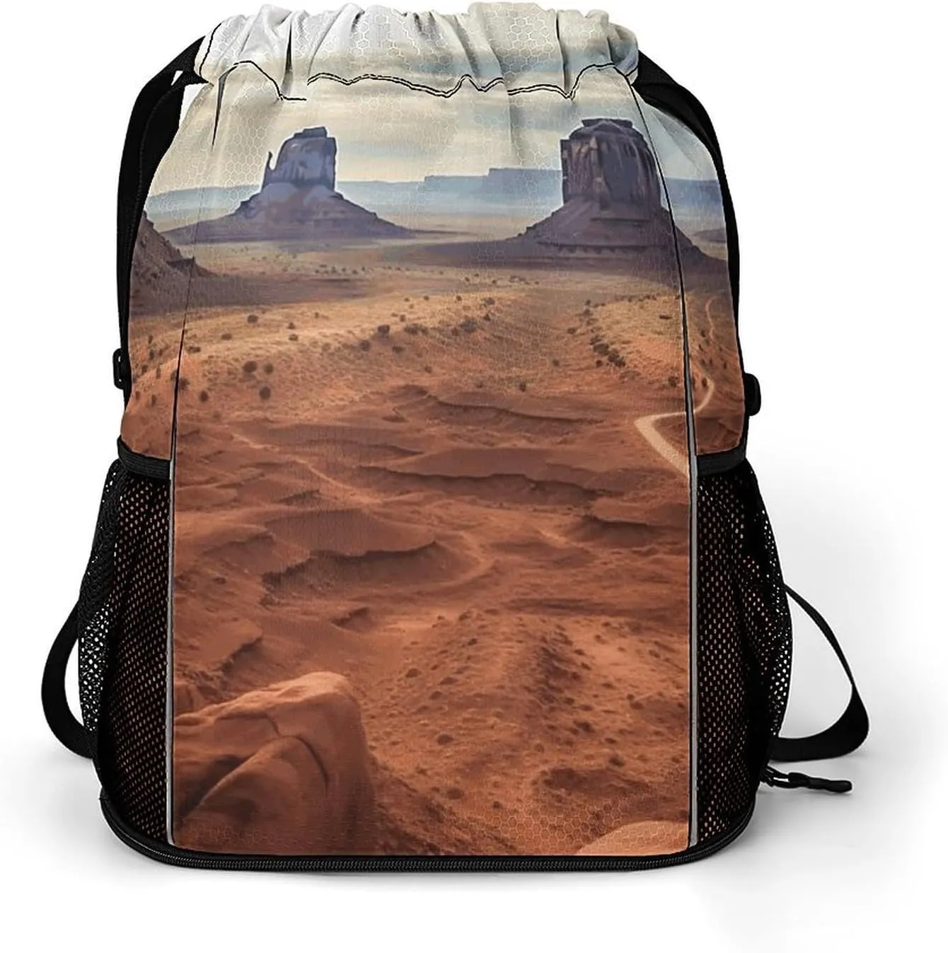 Sports Belt Pocket (dry And Wet Separation), Monument Valley Print Gym Bag Durable And Convenient for Travel,gym,work