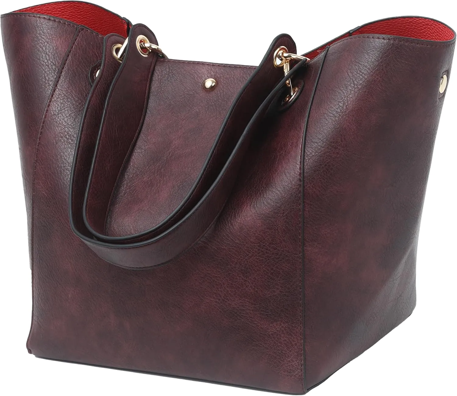 sqlp Large Work Tote Bag for Women Designer Purses and Handbags Big Bucket bags Ladies Travel Crossbody Purse Fuchsia