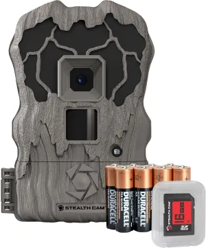 Stealth Cam 16MP 18IR DstrsdFnsh QV Bat&SD, Multi, One Size