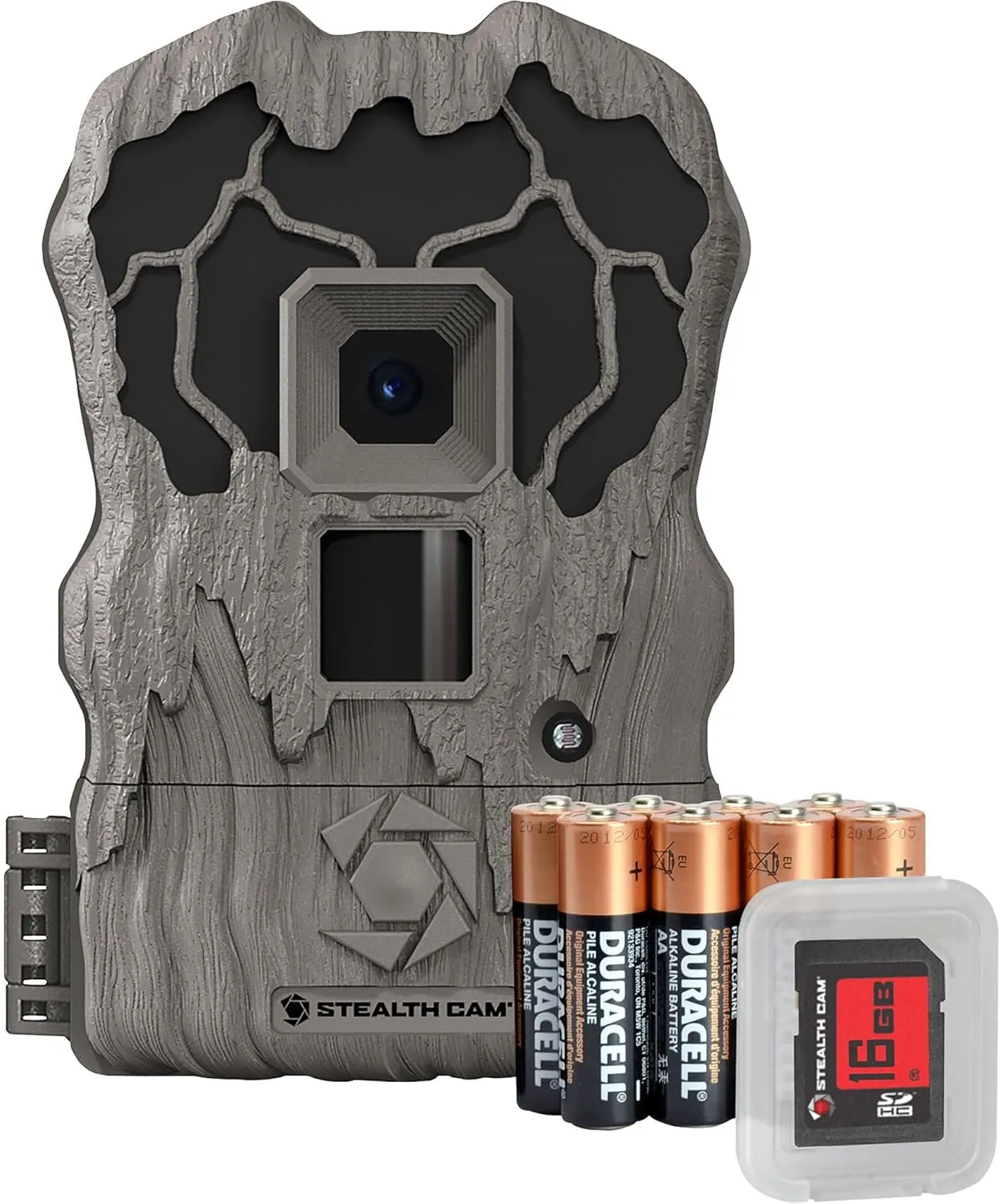 Stealth Cam 16MP 18IR DstrsdFnsh QV Bat&SD, Multi, One Size