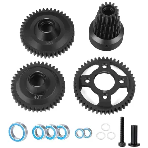 Steel RC Car 3 Speed Clutch Gear Set 40T 43T 46T Gear for 1/8 Kyosho USA-1 Mad Upgrade Steel Parts