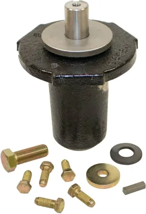 Stens 285-300 Mower Spindle Assembly, Fits Zero Turn Lawn Mower and Lawn Sweeper Tow Behind Machines, Replacement for Ariens and Gravely Mower Parts, 6.7/8 Inches, Black