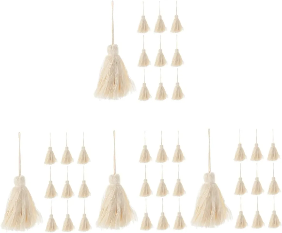 STOBOK 4sets Tassel Pendant Decorate Tassels DIY Craft Tassel Bag Charms for Handbags Tassel DIY Accessories Tassel Design Pendant Tassel for Craft Tassel Key Chain Pendant Charms 10pcs*4