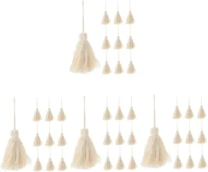 STOBOK 4sets Tassel Pendant Decorate Tassels DIY Craft Tassel Bag Charms for Handbags Tassel DIY Accessories Tassel Design Pendant Tassel for Craft Tassel Key Chain Pendant Charms 10pcs*4