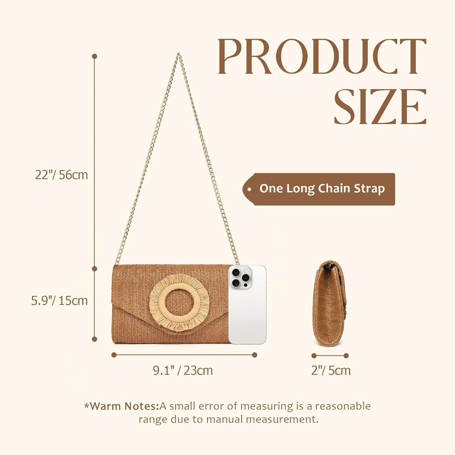Straw Clutch Purse for Women,Summer Beach Bag,Envelope Evening Clutch Handbags for Formal Party Wedding 2025