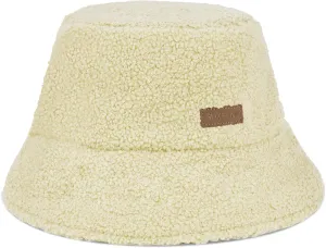 Sukeen Oversized Winter Bucket Hat for Big Heads Large Faux Fur Bucket Hat Fluffy Warm Hat Trendy Fisherman Cap for Daily