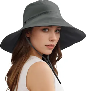 Sukeen Wide Brim Sun Hats for Women Men, Double Sided Wearing Fishing Hats UPF50  Cooling Bucket Hat for Beach Hiking Outdoor
