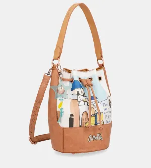 Sunrise Triple Compartment Shoulder Bag