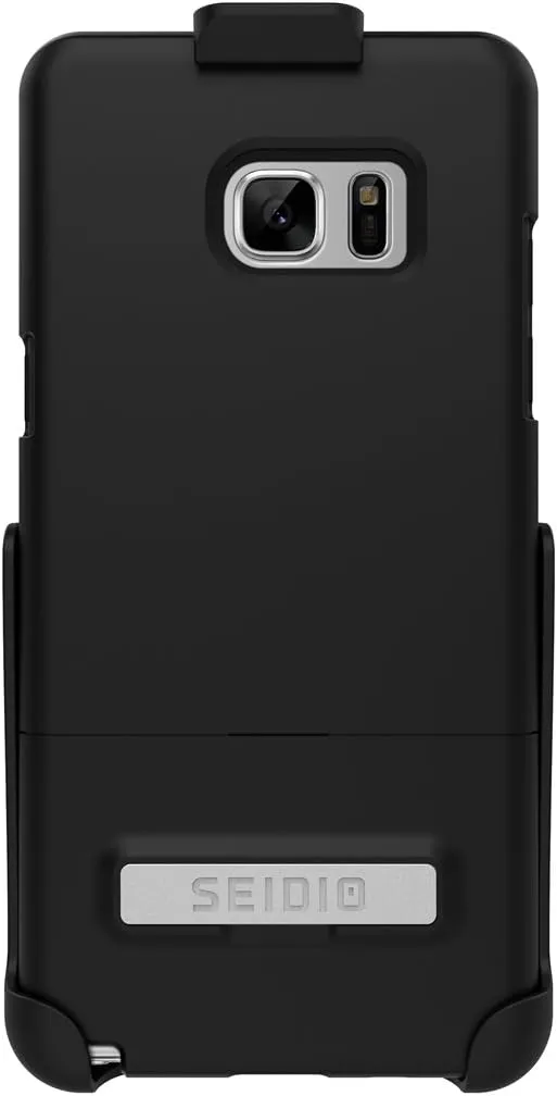 Surface Case and Holster Combo with Kickstand for Samsung Note 7 (Black/Black)