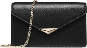 SWEETV Classic Envelope Clutch Purses for Women Elegant PU Leather Handbags for Evening, Weddings, Parties, and Formal Events