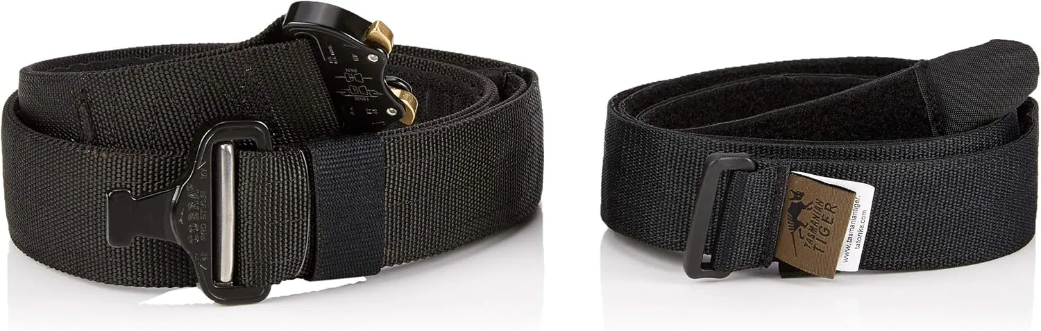 Tasmanian Tiger Equipment Belt Mk II Set, Double Tactical Battle Belt, Duty and Utility, Cobra Buckle