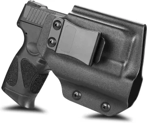 Taurus G2C G3C w/Olight Baldr Mini -Optic Cut- Inside Waistband Concealed Carry Holster for G2C, G3C, PT111 G2, PT140, Fit 1.5'' 1.75'' Wide Belt, Adj. Retention