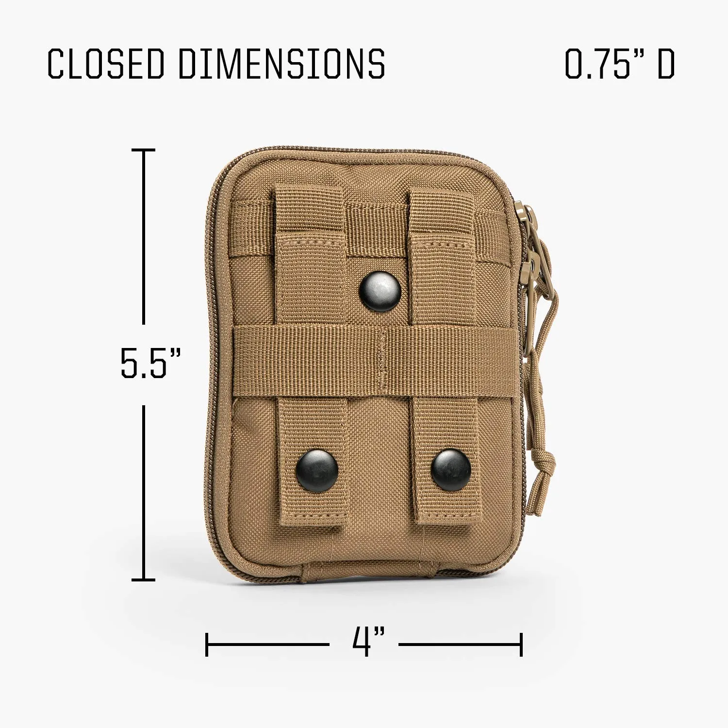 TBG - Dirty Diaper Dump Pouch for Tactical Diaper Bag - Removable & Washable (Ranger Green)