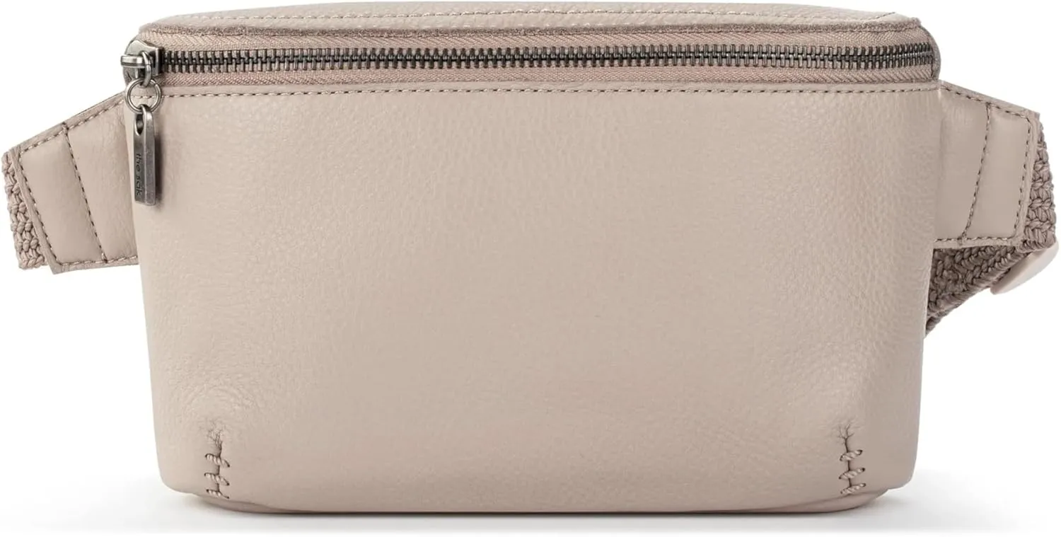 The Sak Caraway Small Belt Bag Purse - Leather Women's Handbag for Everyday & Travel - Mini Waist Bag Fanny Pack With Adjustable Strap and Zip Closure