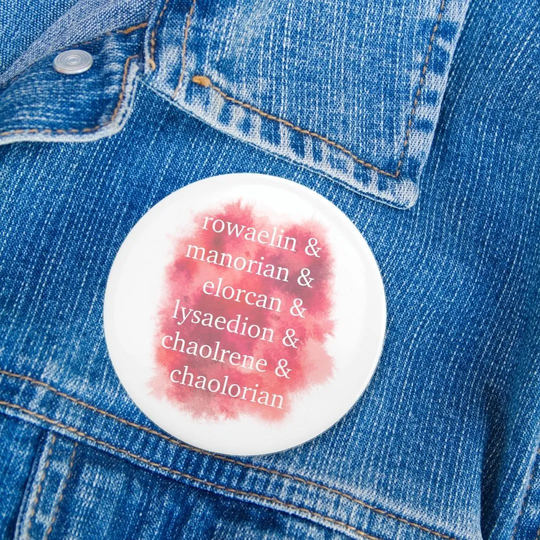 Throne of Glass Ships Pin | Bookish Pinback Button