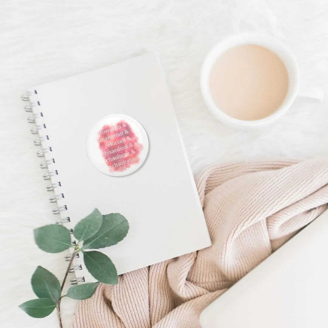 Throne of Glass Ships Pin | Bookish Pinback Button