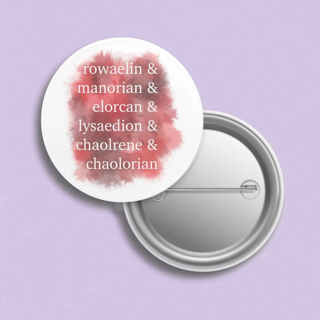 Throne of Glass Ships Pin | Bookish Pinback Button