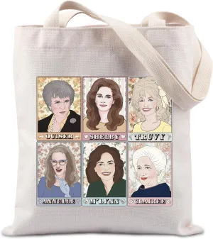 TIIMG Magnolias Gift Romance Movie Lover Gift Comedy Lover Gift Magnolia Movie Inspired Gift Tote Bag (Magnolias Movie)