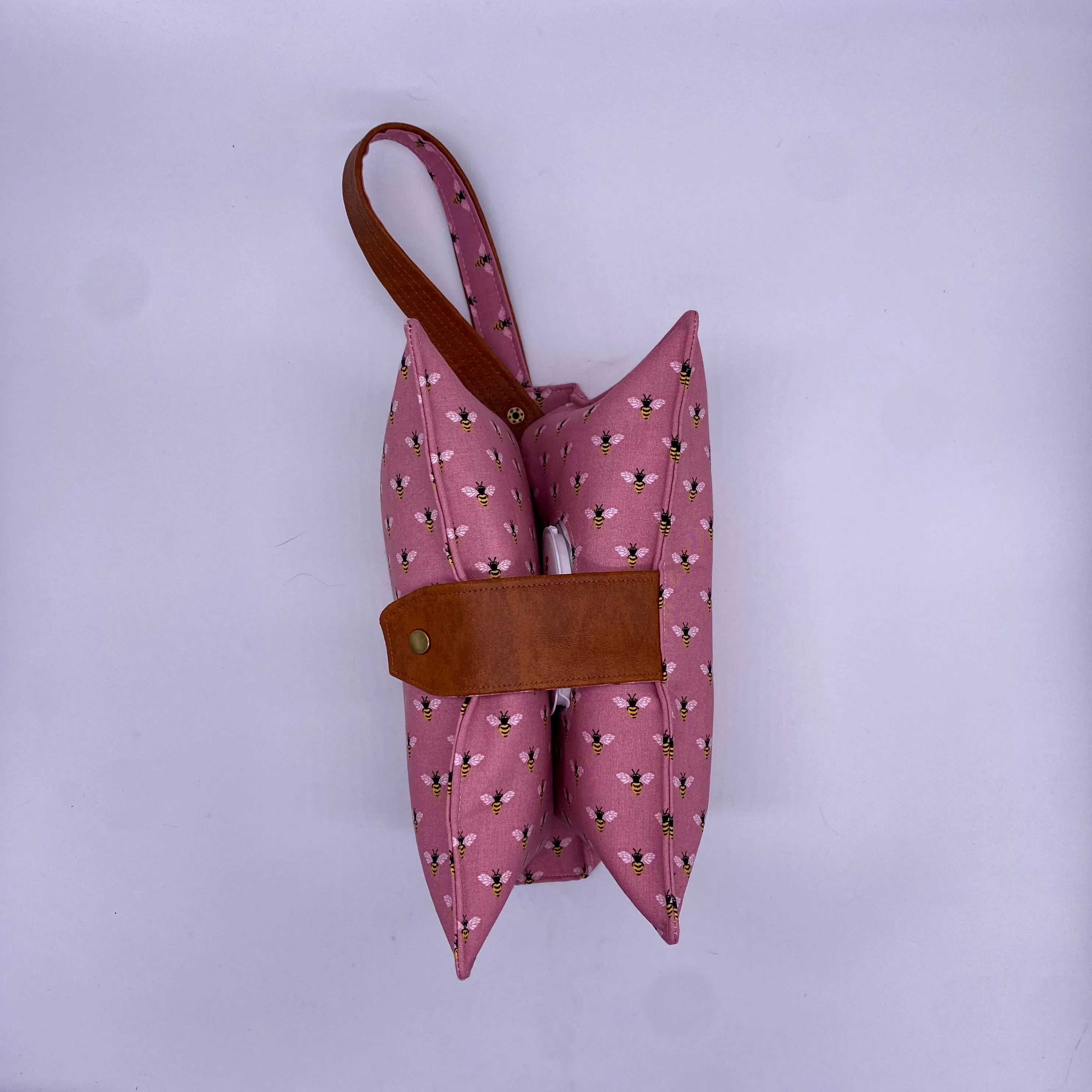 Tiny Bee Diaper Clutch