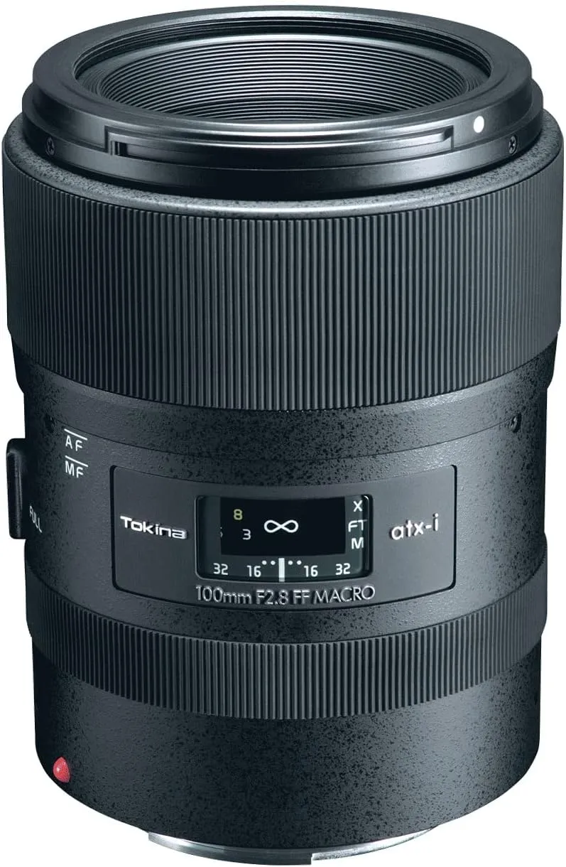 Tokina 634455 ATX-i 100mm F2.8 FF Macro Canon EF Mount Full Size Compatible Black