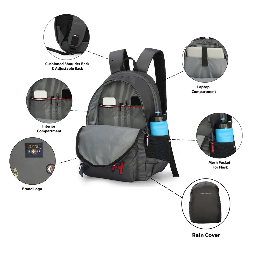 Tommy Hilfiger Theo Unisex Water-Resistant Laptop Backpack