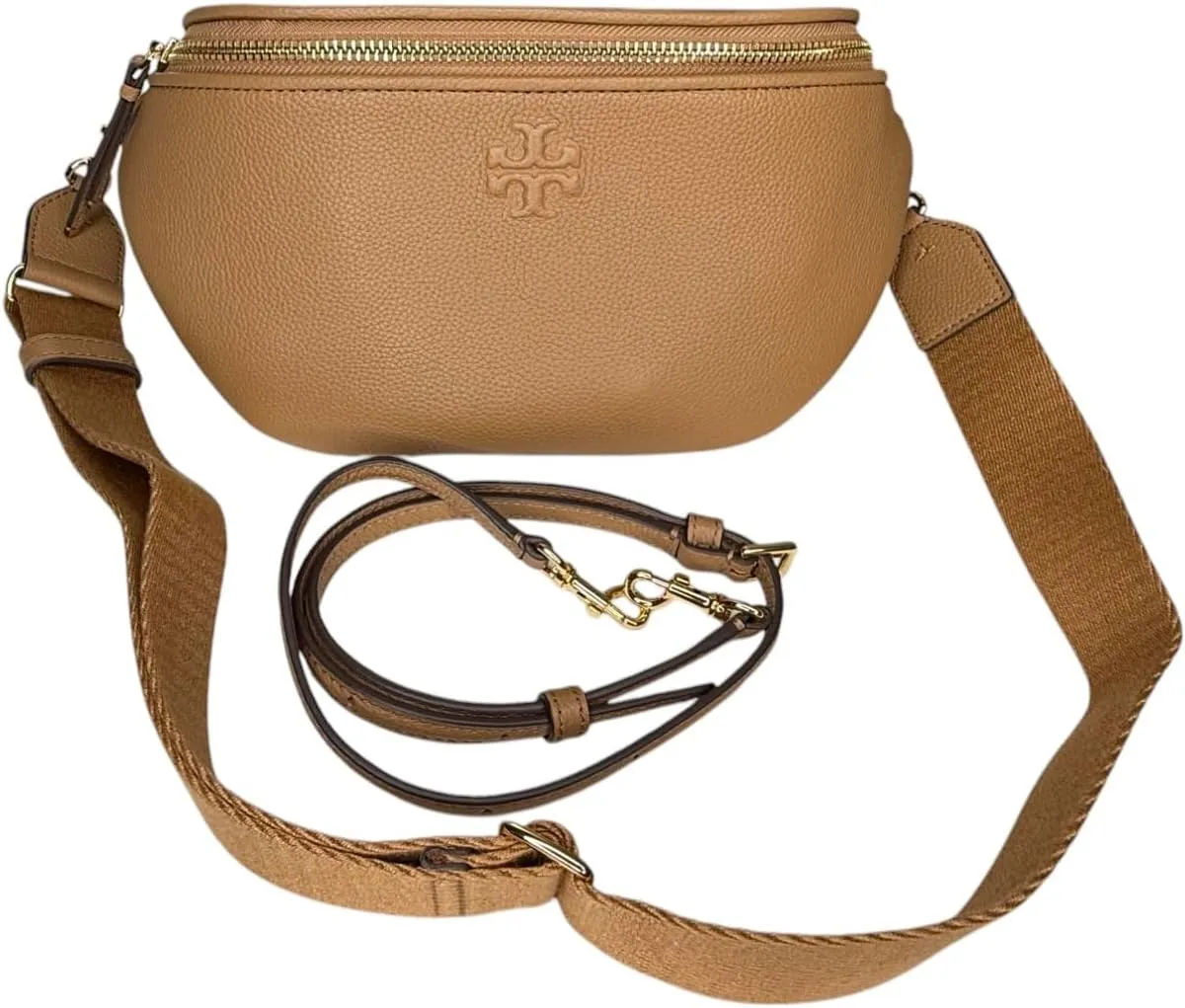 Tory Burch Women's Thea Belt Bag Fanny Pack Waist Bag (Tiramisu)