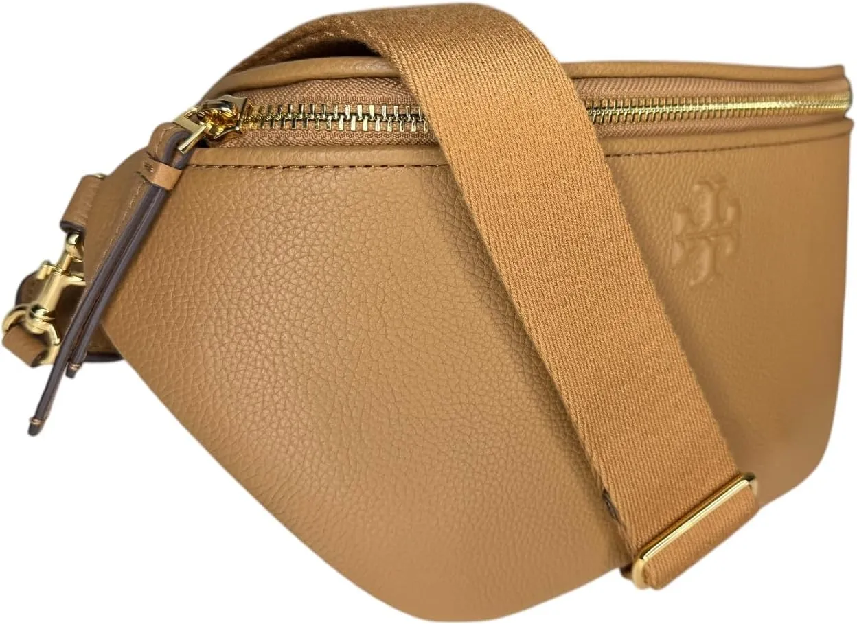 Tory Burch Women's Thea Belt Bag Fanny Pack Waist Bag (Tiramisu)