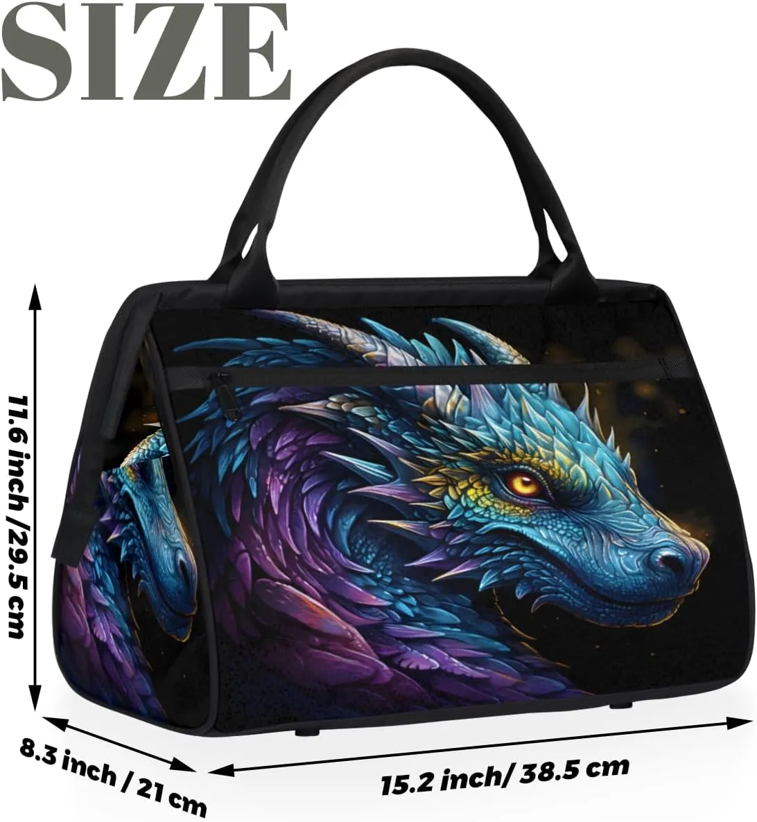 Tote Bag for Women with Zipper, Lightweight Travel Tote Bag Large Shoulder Bag Handbag for Work, Gym