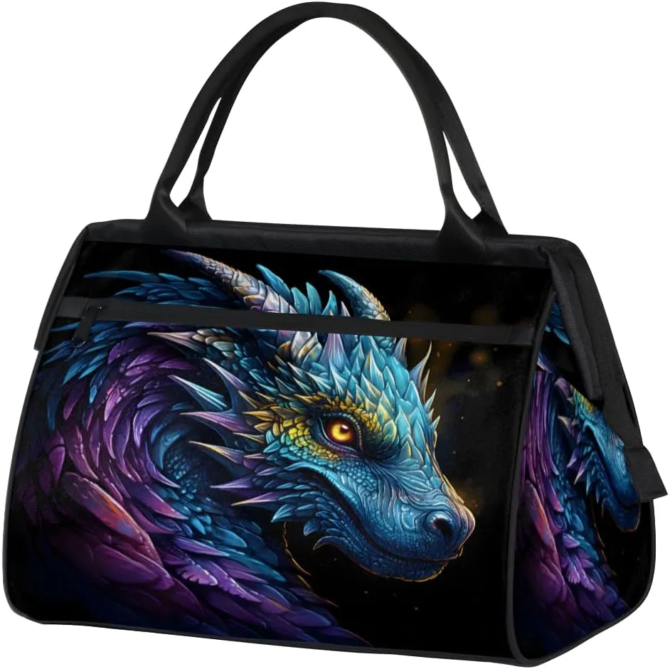 Tote Bag for Women with Zipper, Lightweight Travel Tote Bag Large Shoulder Bag Handbag for Work, Gym