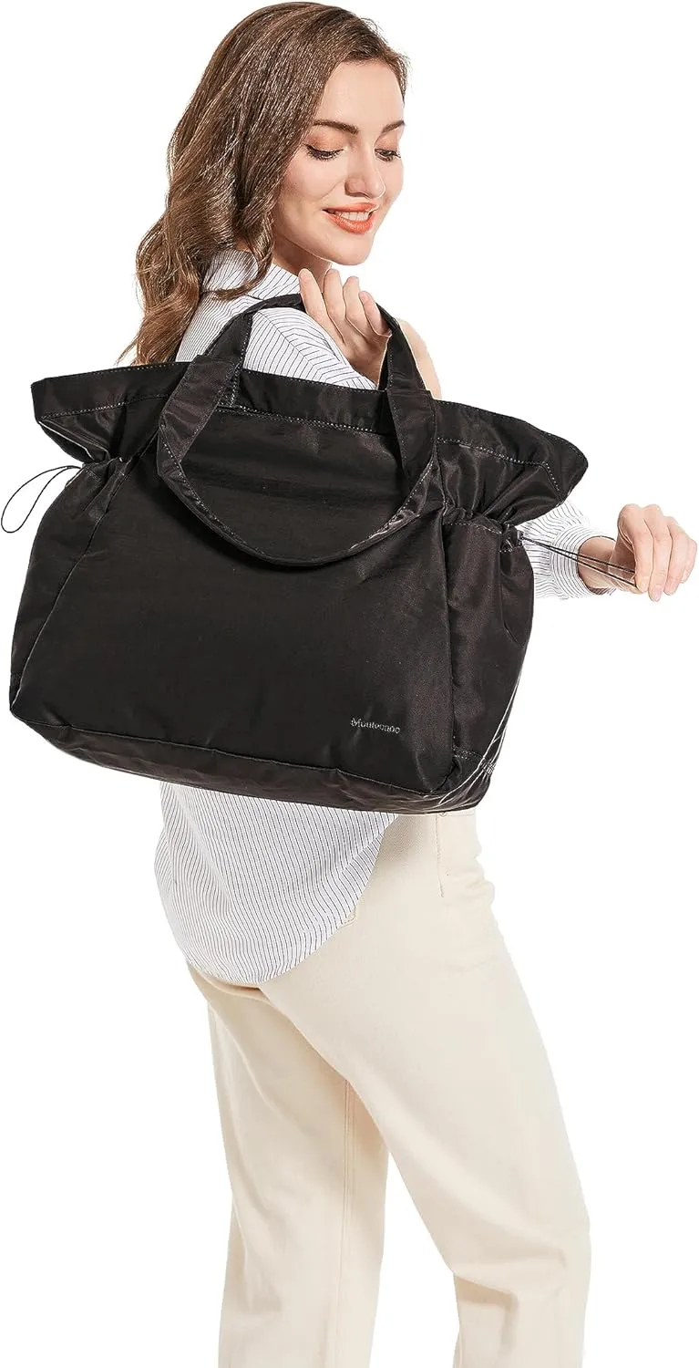 Tote Bag for Women with Zipper, Tote Handbag Large Shoulder Bag for Gym, Work, Travel