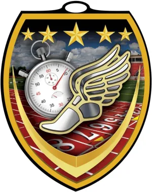 Track and Cross Country Award Medals, Sports Medals Winner Medals Gold Medals - Multiple Options in Quantities 1-50 -Custom Neckbands