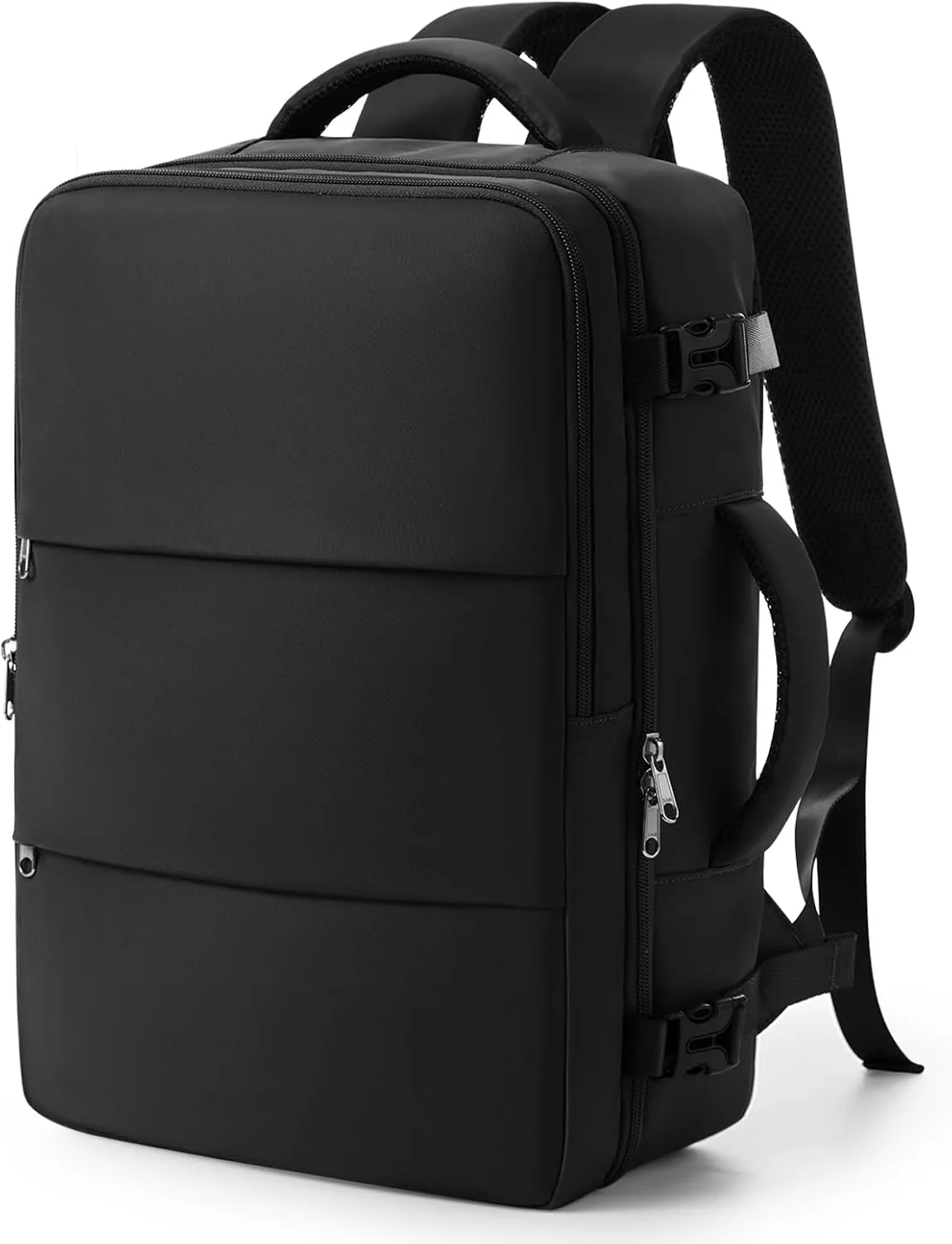 Travel Backpack For Women Men Carry on Backpack Luggage Flight Approved Personal item Travel Bag Essentials Mochila de viaje Laptop College Backpack Black