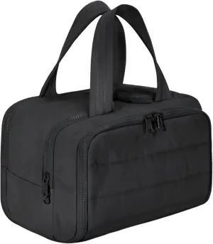 Travel Bag for Women, Large Wide Opening Women's Travel Bag, Multi Pockets Carry Travel Bag with Handles, Carry on Bags for Travel, Trip, Gym (Black)