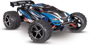 Traxxas 71054-8-BLUE - E-Revo 1/16 4WD Electric Brushed Monster Truck, Blue