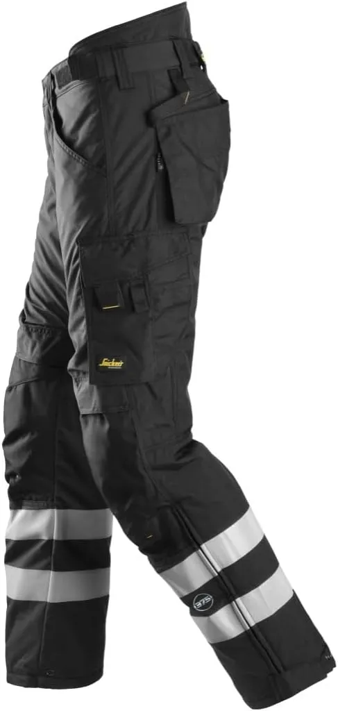 U66190404005 AllroundWork Insulated Work Pants (Black/Black) - Medium
