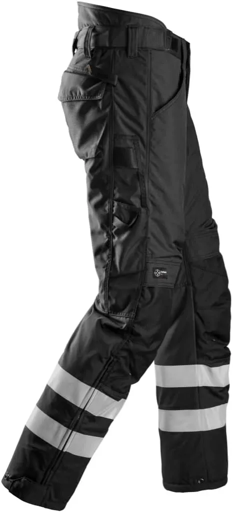 U66190404005 AllroundWork Insulated Work Pants (Black/Black) - Medium