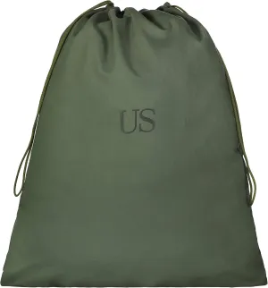 USGI US Military Barracks Cotton Canvas Laundry Bag, Olive Green 3Pack