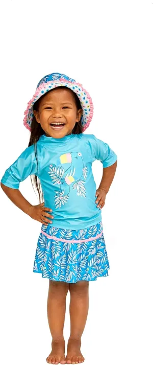 UV SKINZ UPF 50  Girls' 3-Piece Swim Set