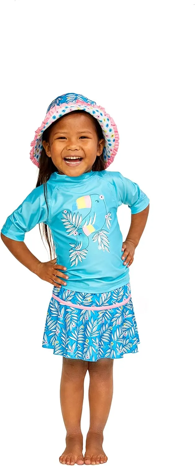UV SKINZ UPF 50  Girls' 3-Piece Swim Set