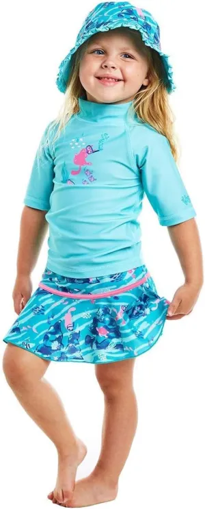 UV SKINZ UPF 50  Girls' 3-Piece Swim Set
