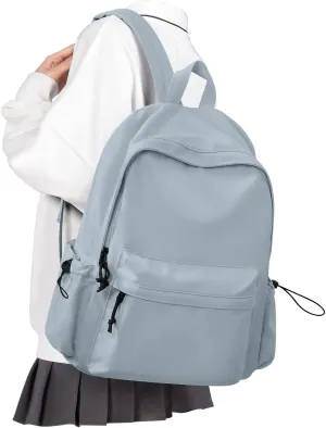 VECAVE School Backpack Blue Waterproof Bookbag Casual Lightweight Travel Rucksack Daypack Backpacks for Men Women College High School Bags backpack for Boys Girls Teens
