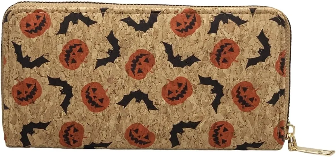 Vegan Cork Wallets Purse Handbags for Womens Eco Friendly Cork Clutch Bag
