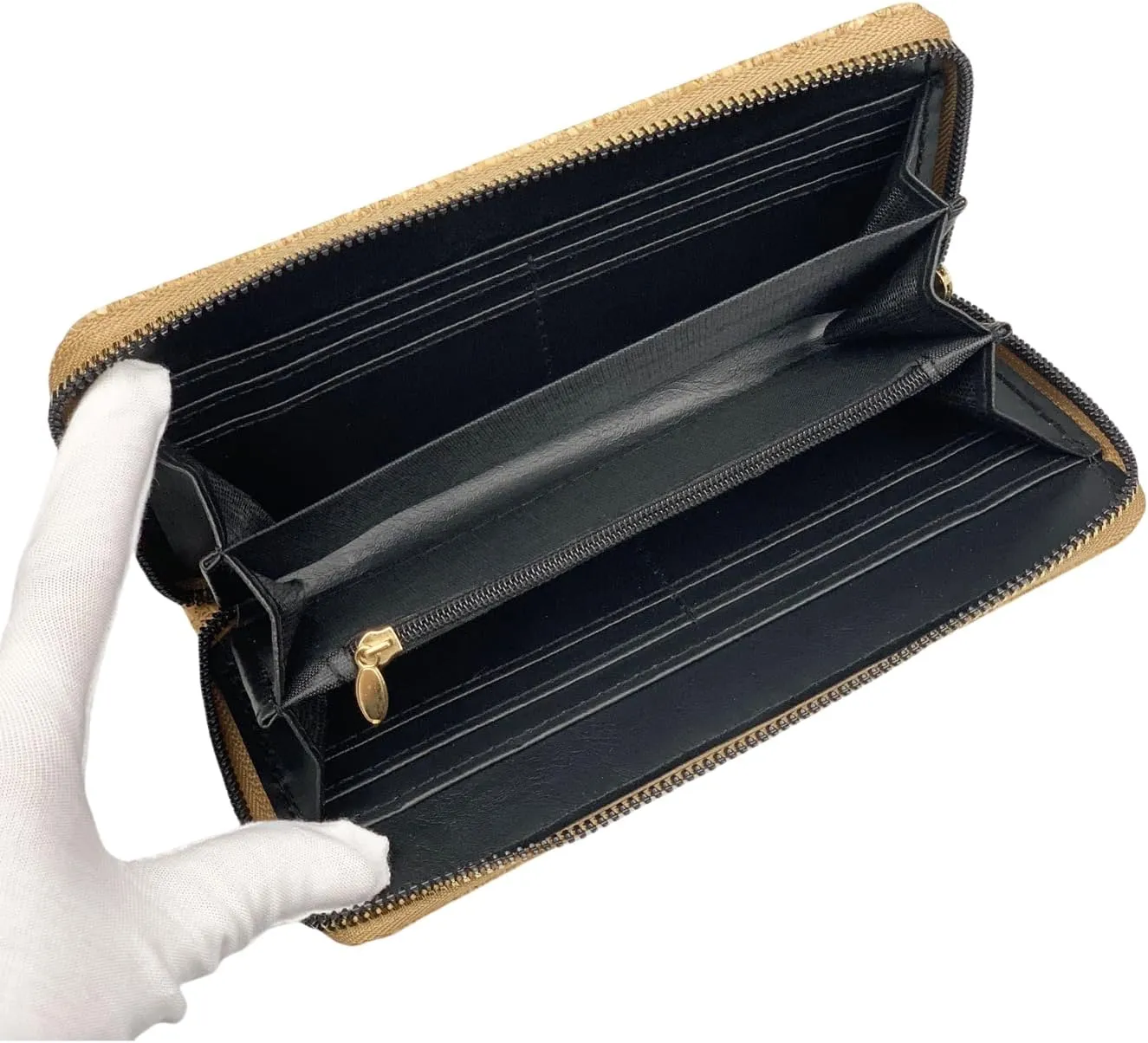 Vegan Cork Wallets Purse Handbags for Womens Eco Friendly Cork Clutch Bag