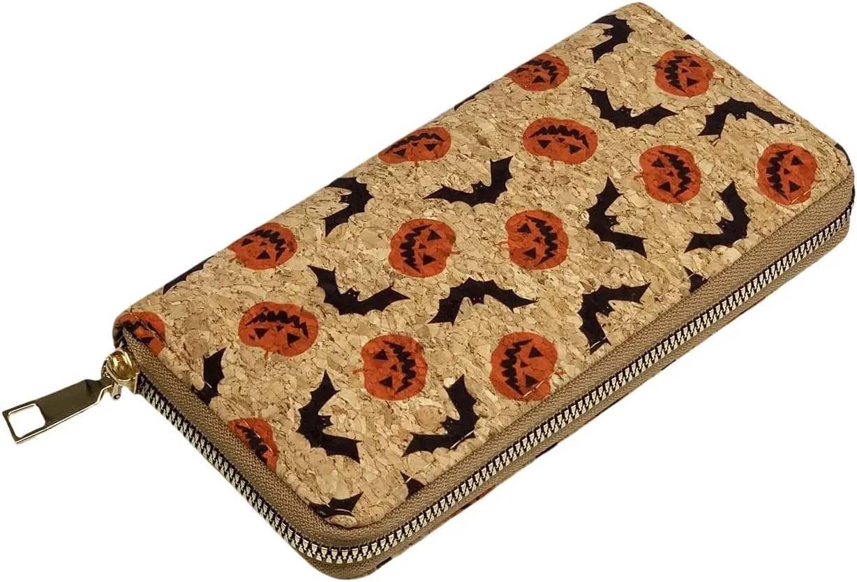 Vegan Cork Wallets Purse Handbags for Womens Eco Friendly Cork Clutch Bag