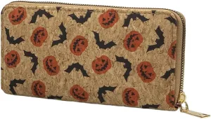 Vegan Cork Wallets Purse Handbags for Womens Eco Friendly Cork Clutch Bag