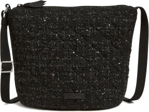 Vera Bradley Women's Cotton Bucket Crossbody Purse